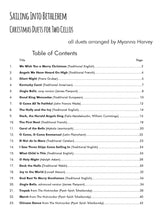 Sailing Into Bethlehem: Christmas Duets for Two Cellos - PDF Download
